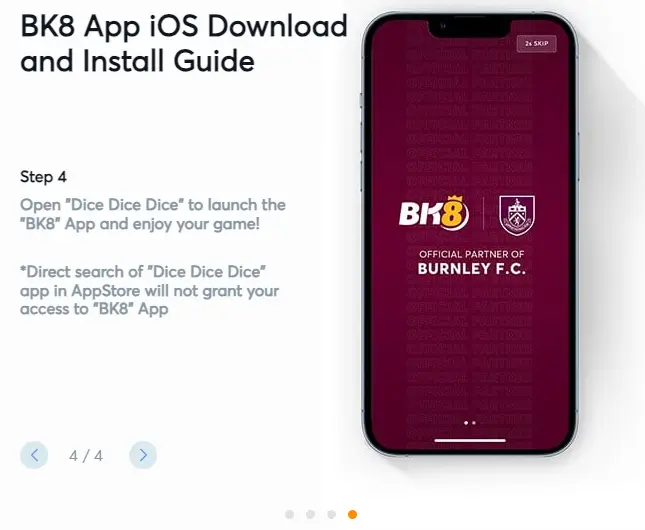 BK8 Launch App