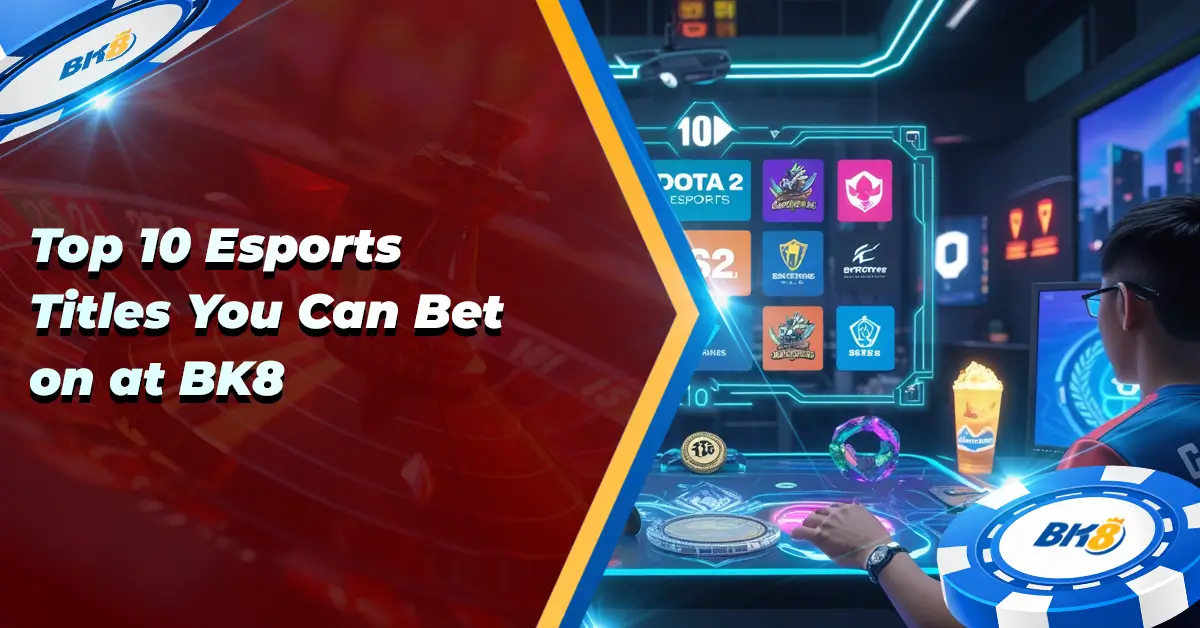 Top 10 Esports Titles You can Bet BK8
