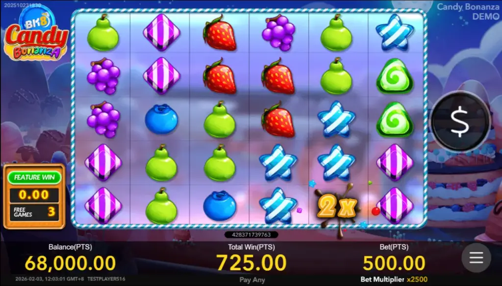 Candy Bonanza Demo