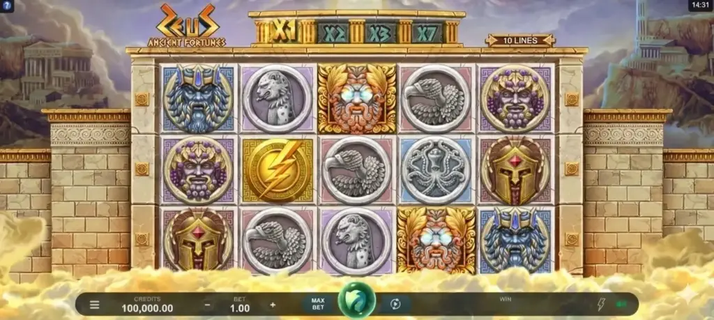 Ancient Fortunes Zues