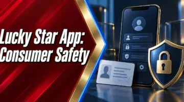 Lucky Star app consumer safety illustrated with identity and privacy controls
